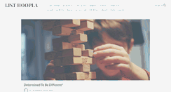 Desktop Screenshot of listhoopla.com